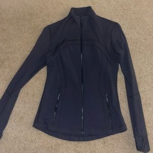 dark grey lulu lemon defined jacket